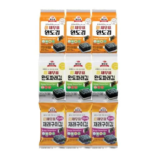 새우표 김 세트 (4g*3 x 3)