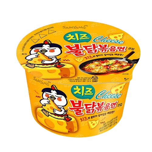 치즈 불닭볶음면 컵라면