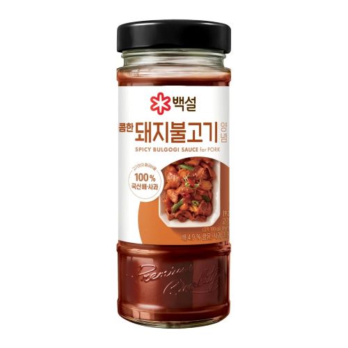 백설 돼지 불고기 양념 매운맛