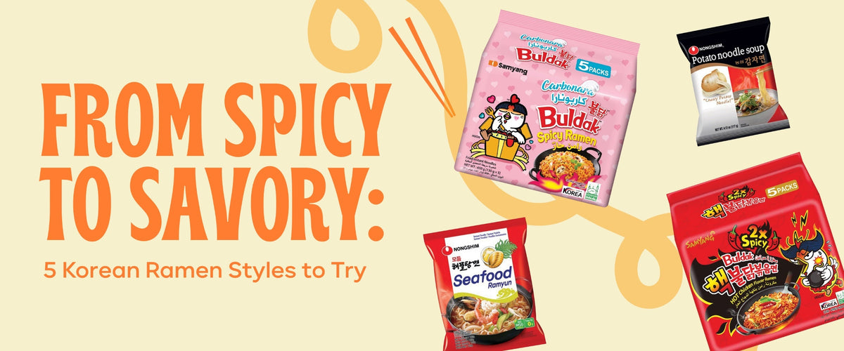 From Spicy to Savory: 5 Korean Ramen Styles to Try