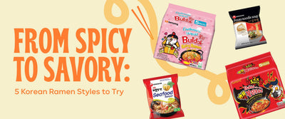 From Spicy to Savory: 5 Korean Ramen Styles to Try