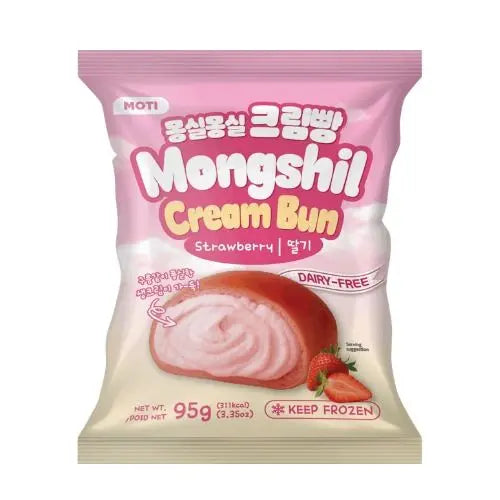 몽실 크림빵 (딸기)