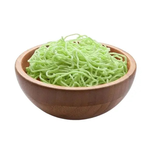 نودلز البيض الأخضر الطازج