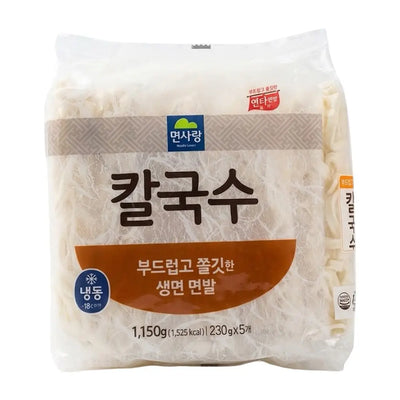 Frozen Kalguksu (Knife-cut Noodles) (230g x 5 packs)