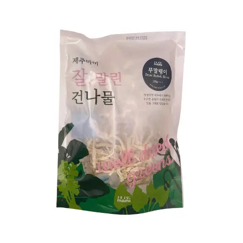 말린 무 슬라이스