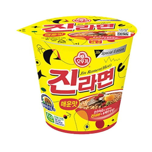 진라면 핫 작은 컵