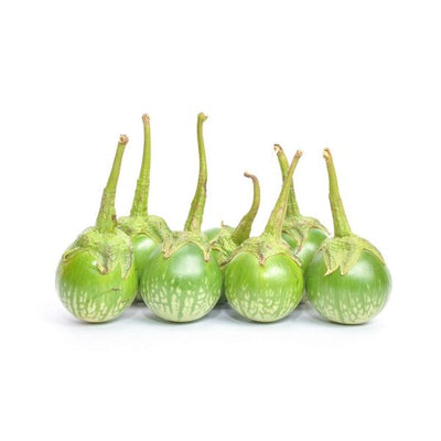 باذنجان بيبي أخضر مدور