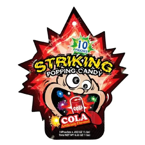 Striking Popping Candy Cola Flavor 15g