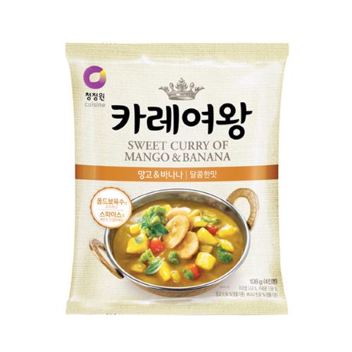 대상 카레 (망고 & 바나나)