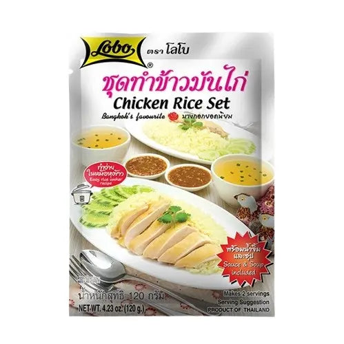 로보 치킨 라이스 세트