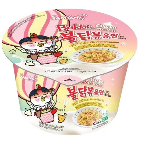 불닭 크림 까르보나라 큰 컵