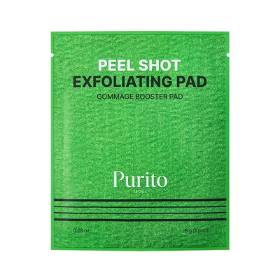 Purito Peel Shot Exfoliating Pad (64 جم*8 قطع)
