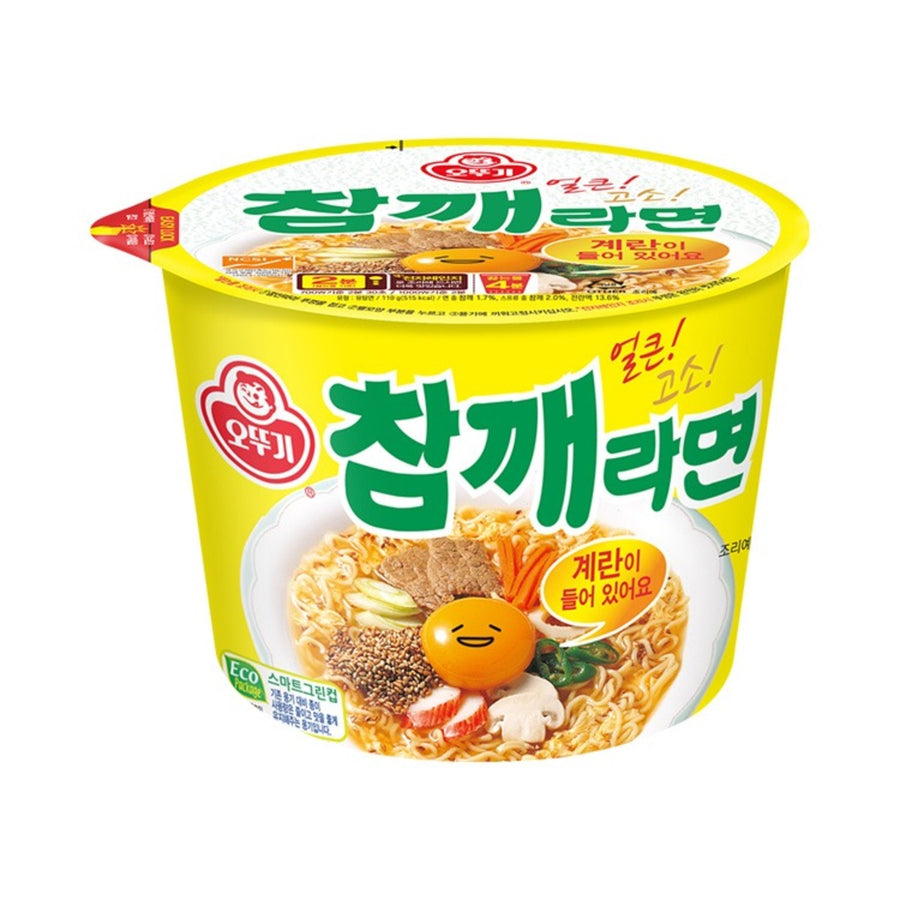 참깨라면 컵