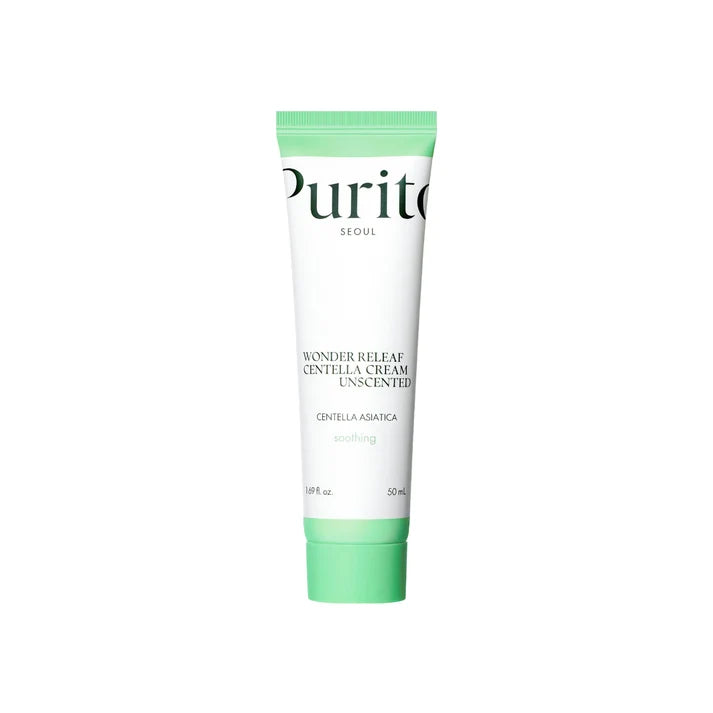 Purito Wonder Releaf Centella Cream خالٍ من العطر 50 مل