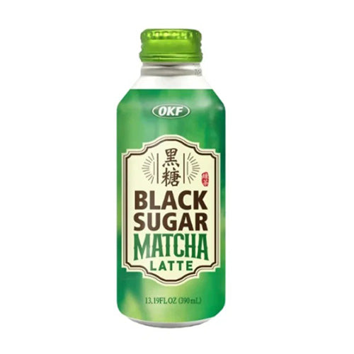 Black Sugar Matcha Latte Drink