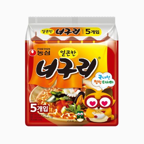 너구리 라면 - 얼큰한 맛