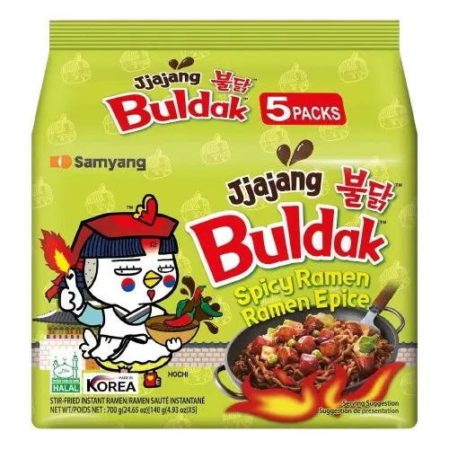 짜장불닭볶음라면 멀티 (할랄)