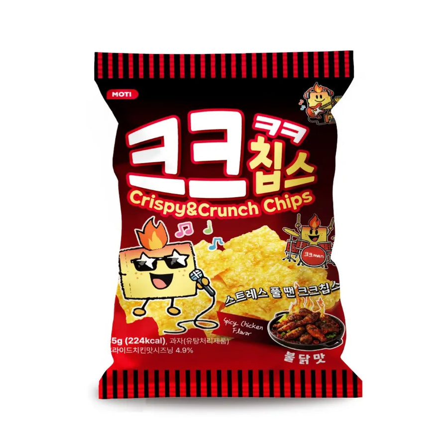 Crispy & Crunch Chips Buldak Flavor