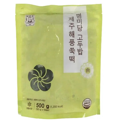 Jeju Mugwort Rice Cake