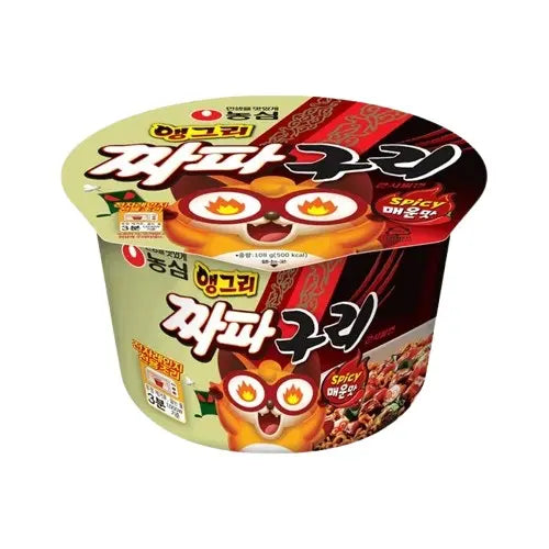 화난 짜파구리 라면 컵